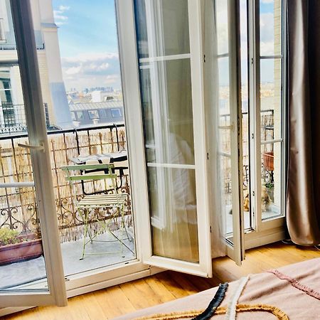 Chambre Avec Terrasse A Montmartre Sacre Coeur Apartment Paris Bagian luar foto