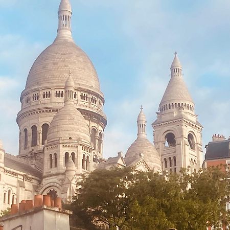 Chambre Avec Terrasse A Montmartre Sacre Coeur Apartment Paris Bagian luar foto