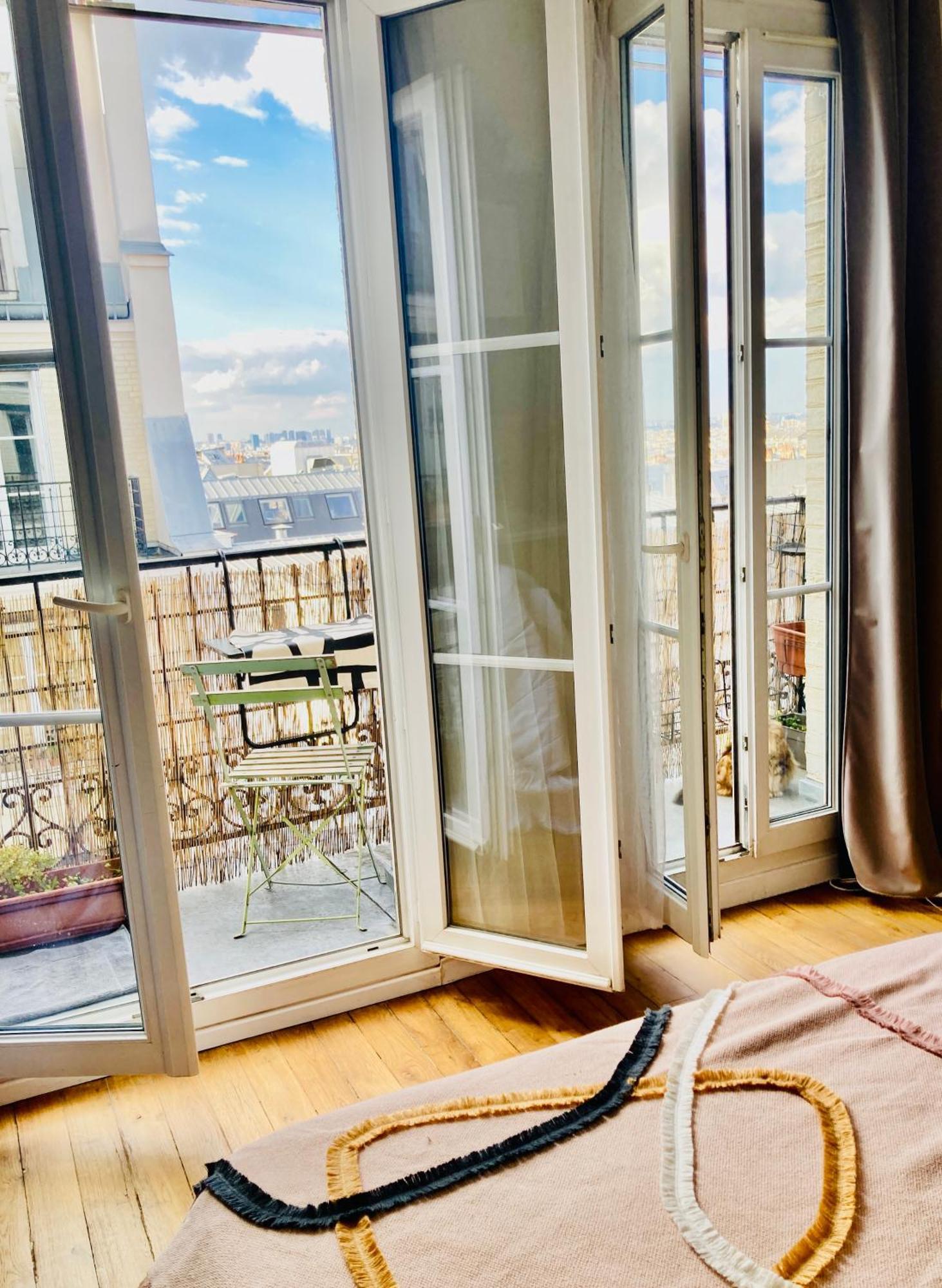 Chambre Avec Terrasse A Montmartre Sacre Coeur Apartment Paris Bagian luar foto